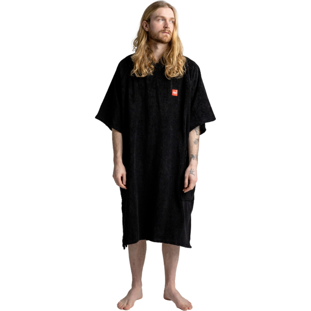 2026 Red Paddle Co Poncho Towel Changing Robe 002-009-006 - Stealth Black